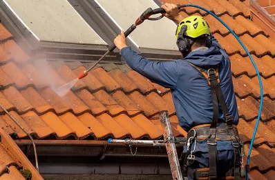 Démoussage et hydrofuge de toiture à Guitrancourt